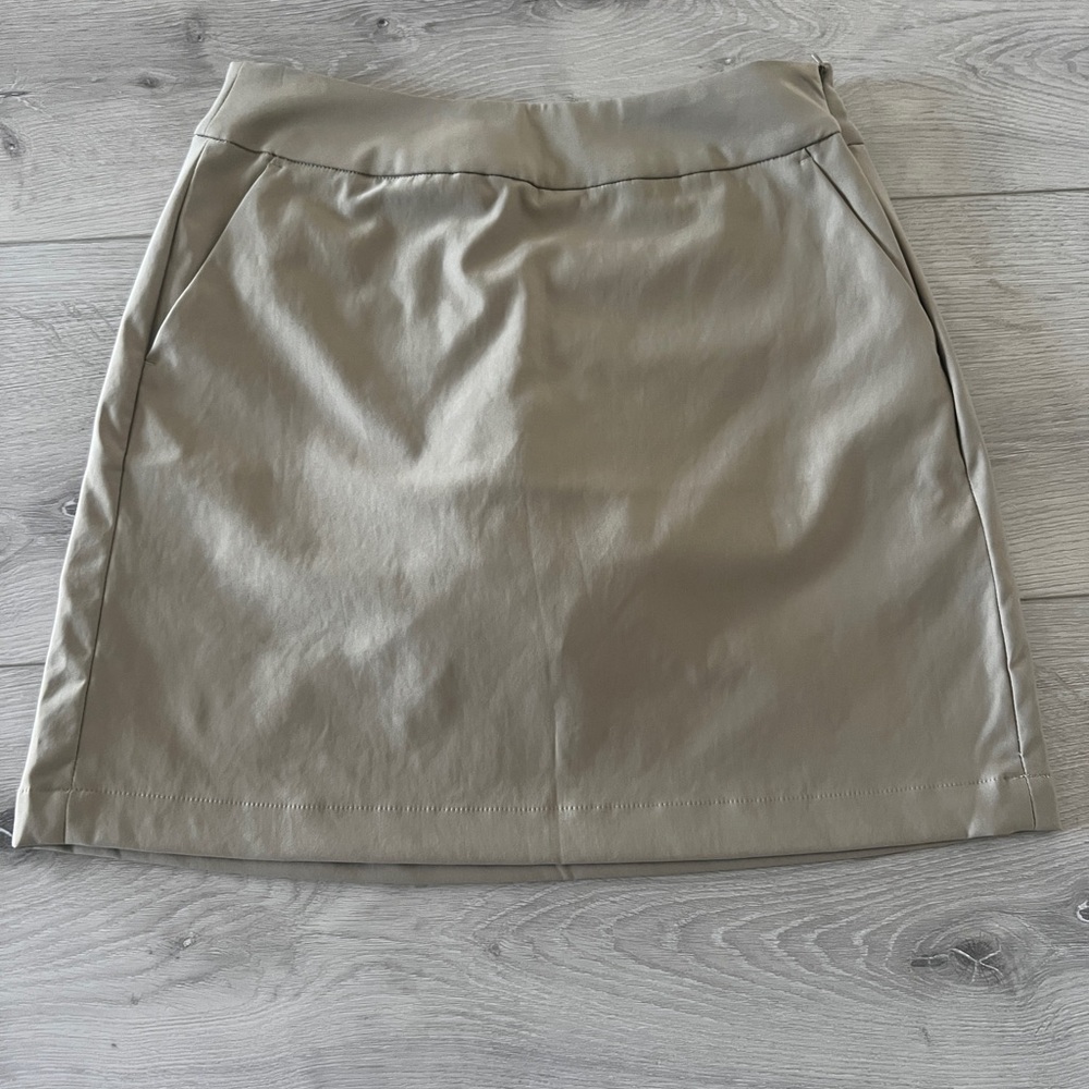 Nike Beige/Tan Athletic Skirt